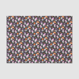 キノコの切り離しのかわいいハロウィン幽霊 薄葉紙