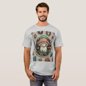 「キノコの友だち」 Tシャツ (正面フル)