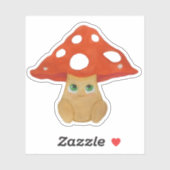 キノコの友人 シール (シート)