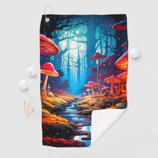 キノコの土地 ゴルフタオル (インサイチュ)