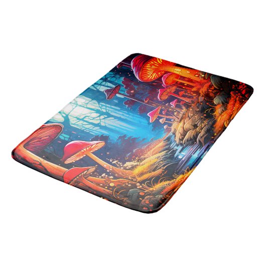 キノコの土地 バスマット (アングル)