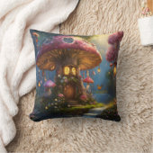 キノコの夢：すべての宇宙のためのソフトクッション» クッション (ブランケット)