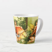 キノコの妖精サンダー_コーブ カフェラテマグ (右アングル)