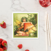 キノコの妖精サンダー_コーブ スタンダードカクテルナプキン (インサイチュ)