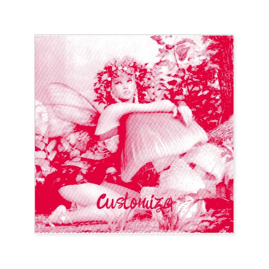 キノコの妖精サンダー_コーブ セルフインキングスタンプ (デザイン)