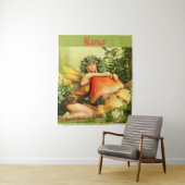 キノコの妖精サンダー_コーブ タペストリー (インサイチュ)