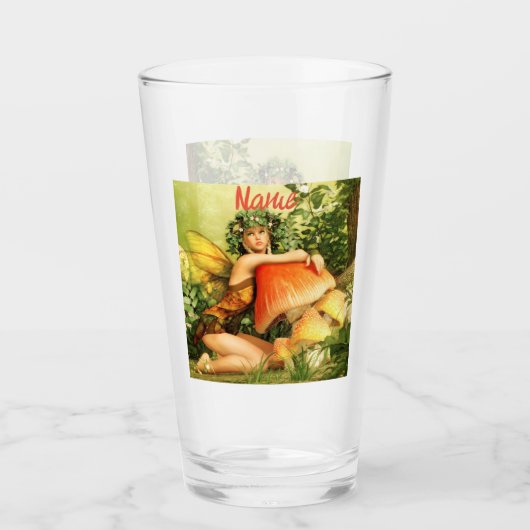 キノコの妖精サンダー_コーブ タンブラーグラス (正面)