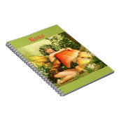 キノコの妖精サンダー_コーブ ノートブック (右側)