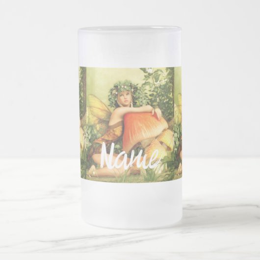 キノコの妖精サンダー_コーブ フロストグラスビールジョッキ (中央)