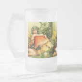 キノコの妖精サンダー_コーブ フロストグラスビールジョッキ (左)