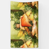 キノコの妖精サンダー_コーブ 横断幕 (縦)