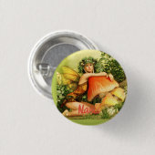 キノコの妖精サンダー_コーブ 缶バッジ (正面&裏面)