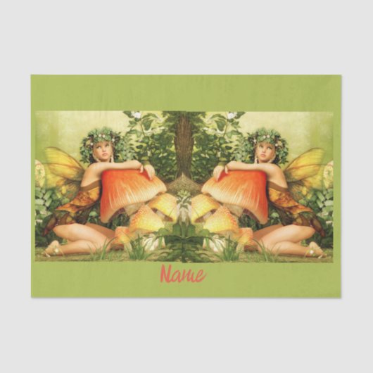 キノコの妖精サンダー_コーブ 薄葉紙 (正面)