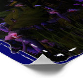 キノコの妖精デザイン3 -信じプリント ポスター (角)