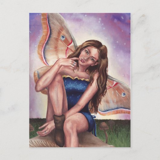 キノコの妖精 – はがき (正面)