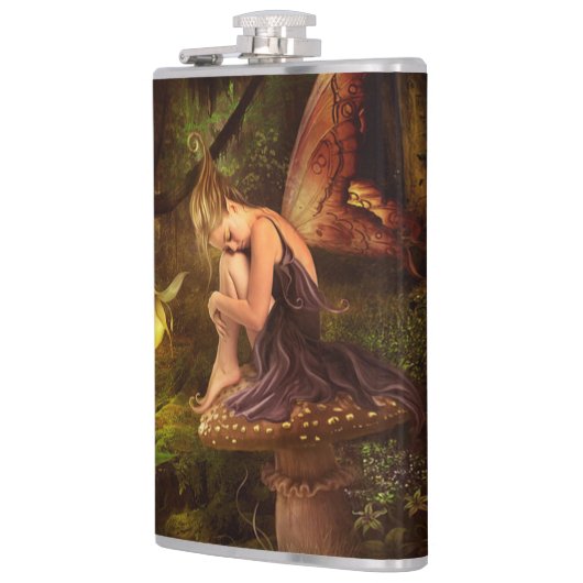 キノコの妖精 フラスク (左)