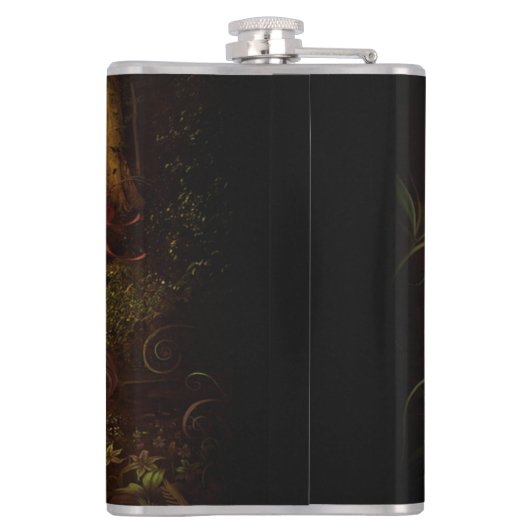 キノコの妖精 フラスク (裏面)