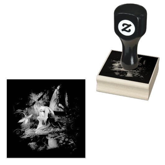 キノコの妖精 ラバースタンプ (押印)