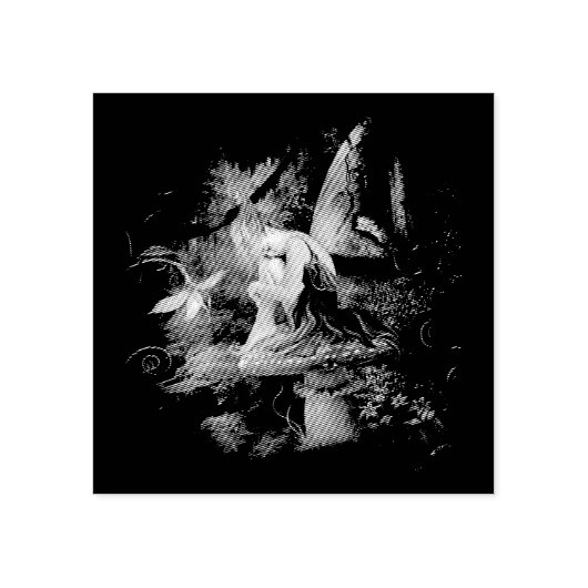 キノコの妖精 ラバースタンプ (インプリント)