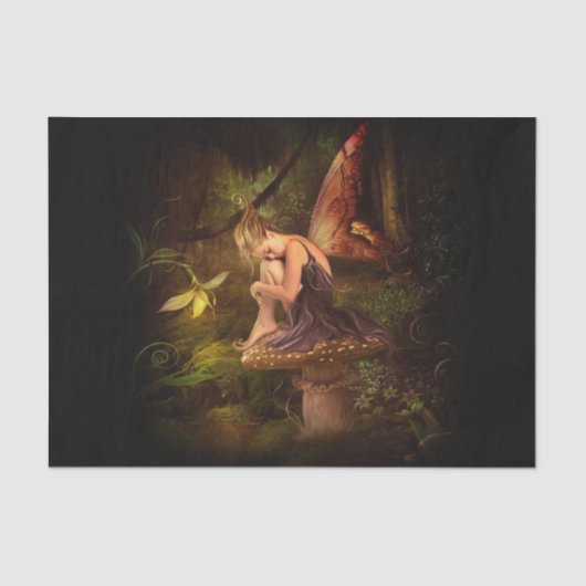 キノコの妖精 薄葉紙 (正面)