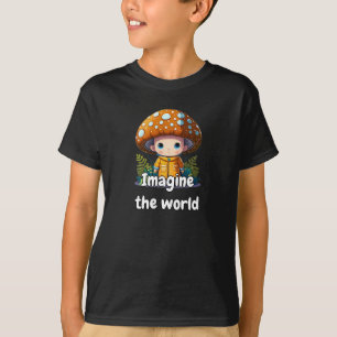 キノコの守護者 面白い おしゃれ ユニーク 子供服 Tシャツ