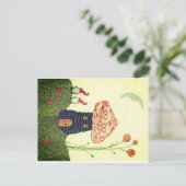 キノコの家、2つの格言 ポストカード (スタンド正面)