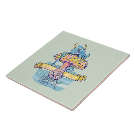 キノコの怪物 タイル (側面)