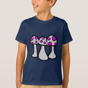 キノコの斑点Tシャツ Tシャツ