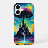 キノコの旅 iPhone 16ケース (裏面)