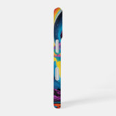 キノコの旅 iPhone 16ケース (右側面)