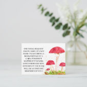 キノコの本のベビー依頼 エンクロージャーカード (スタンド正面)