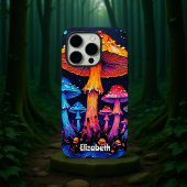 キノコの森のシンフォニー iPhoneケース