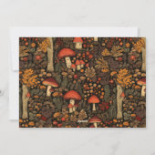 キノコの森の温かい願い シーズンカード (裏面)