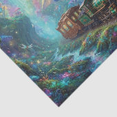 キノコの森を旅する魔法の列車 薄葉紙 (詳細)