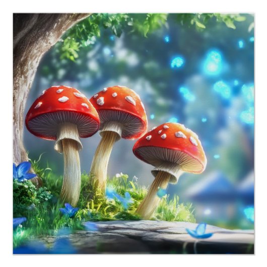 キノコの森 ポスター (正面)