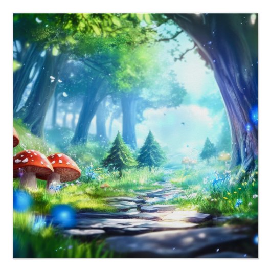 キノコの森  ポスター (正面)