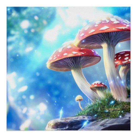 キノコの森 ポスター (正面)