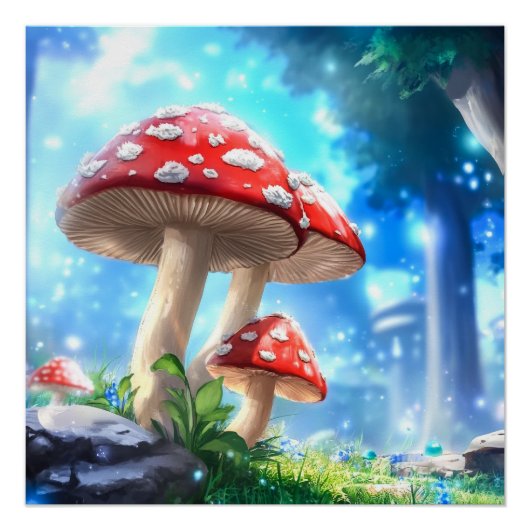 キノコの森 ポスター (正面)