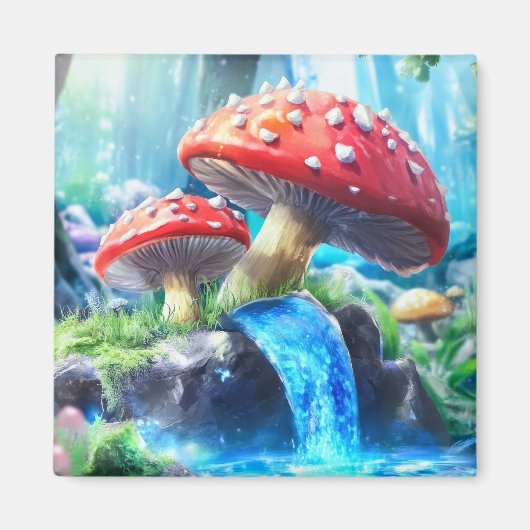 キノコの森 マグネット (正面)