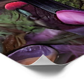 キノコの森 | AIアートポスター ポスター (角)