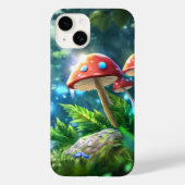 キノコの森 Case-Mate iPhoneケース (裏面)