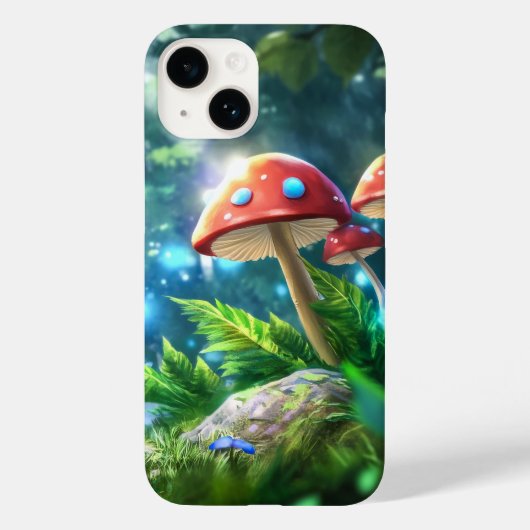 キノコの森 Case-Mate iPhoneケース (裏面)