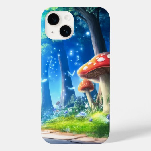 キノコの森 Case-Mate iPhoneケース (裏面)