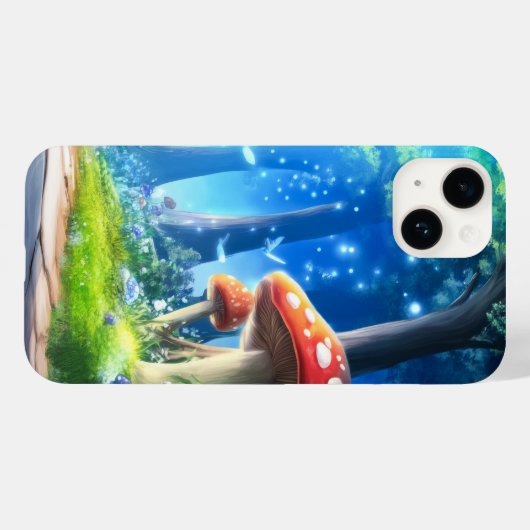キノコの森 Case-Mate iPhoneケース (裏面 (横))