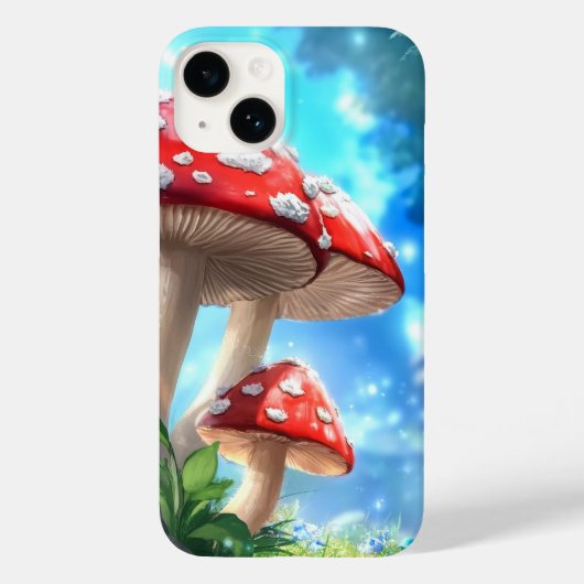 キノコの森 Case-Mate iPhoneケース (裏面)