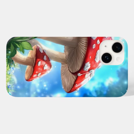 キノコの森 Case-Mate iPhoneケース (裏面 (横))
