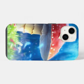 キノコの森 iPhoneケース (裏面横)