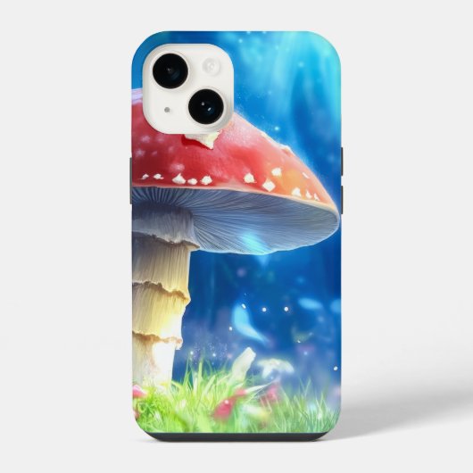 キノコの森 iPhoneケース (裏面)