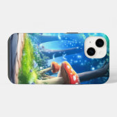 キノコの森 iPhoneケース (裏面横)