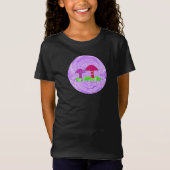 キノコの植物デザインTシャツ Tシャツ (正面)